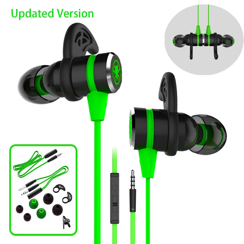 Tai nghe bass chơi game PLEXTONE G20 có micro nam châm