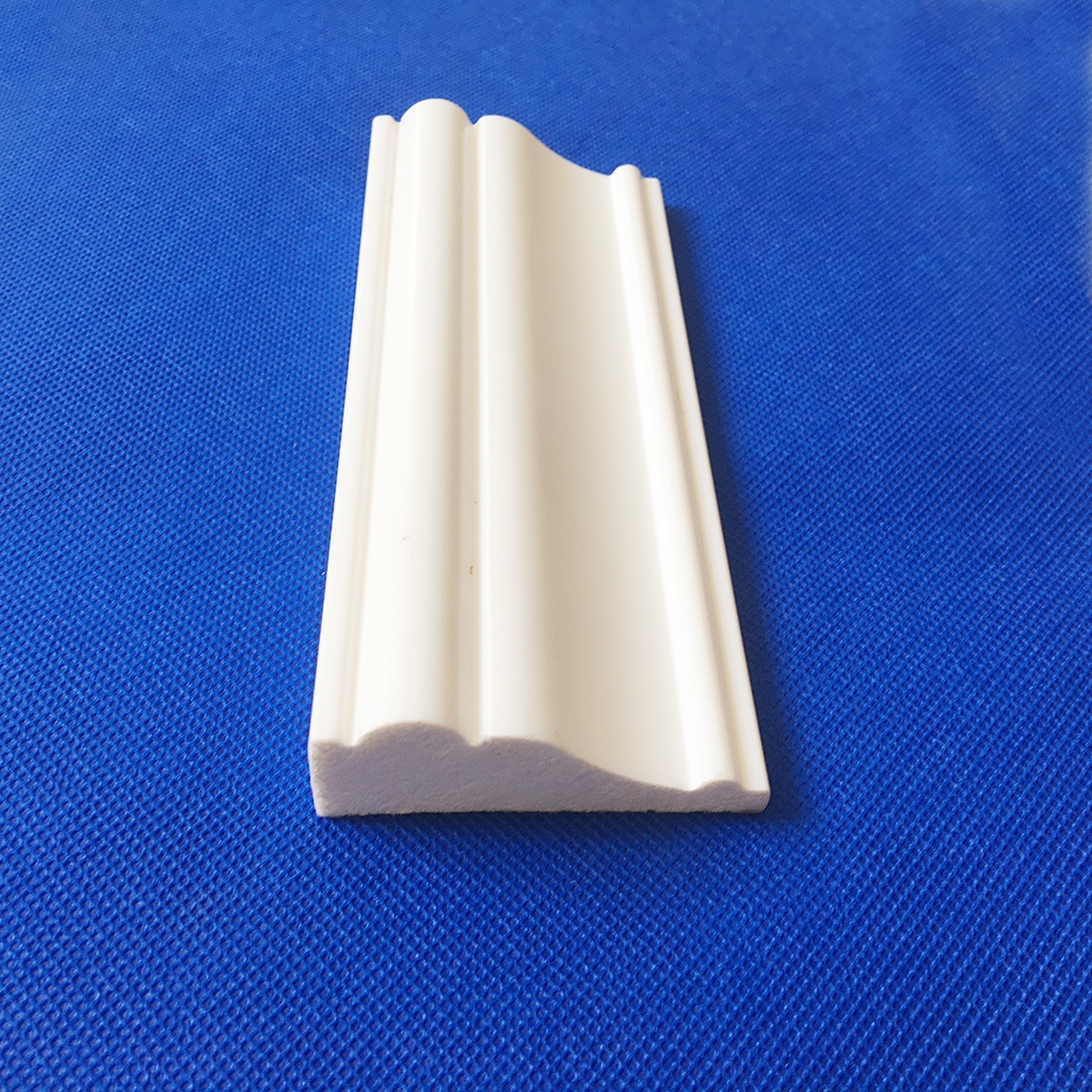 Phào chỉ nhựa ps, chỉ lưng 6cm trắng