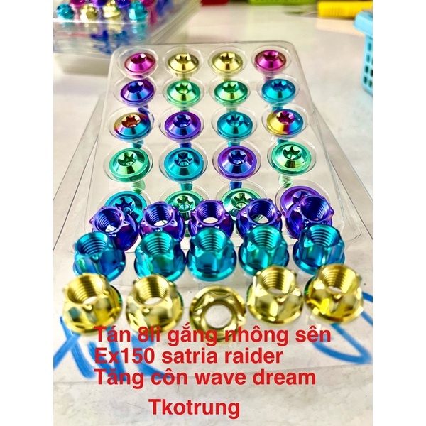 Tán 5li 6li 8li 10li 12li 14li titanium gr5