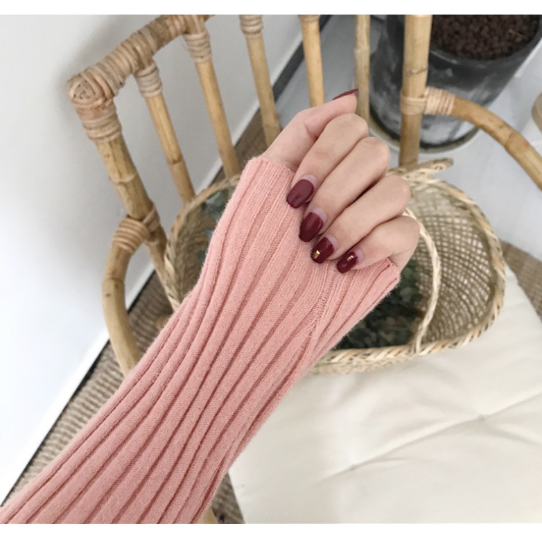 Áo len tăm cổ V Quảng Châu, áo len mỏng cổ V ôm body nhiều màu sắc | BigBuy360 - bigbuy360.vn