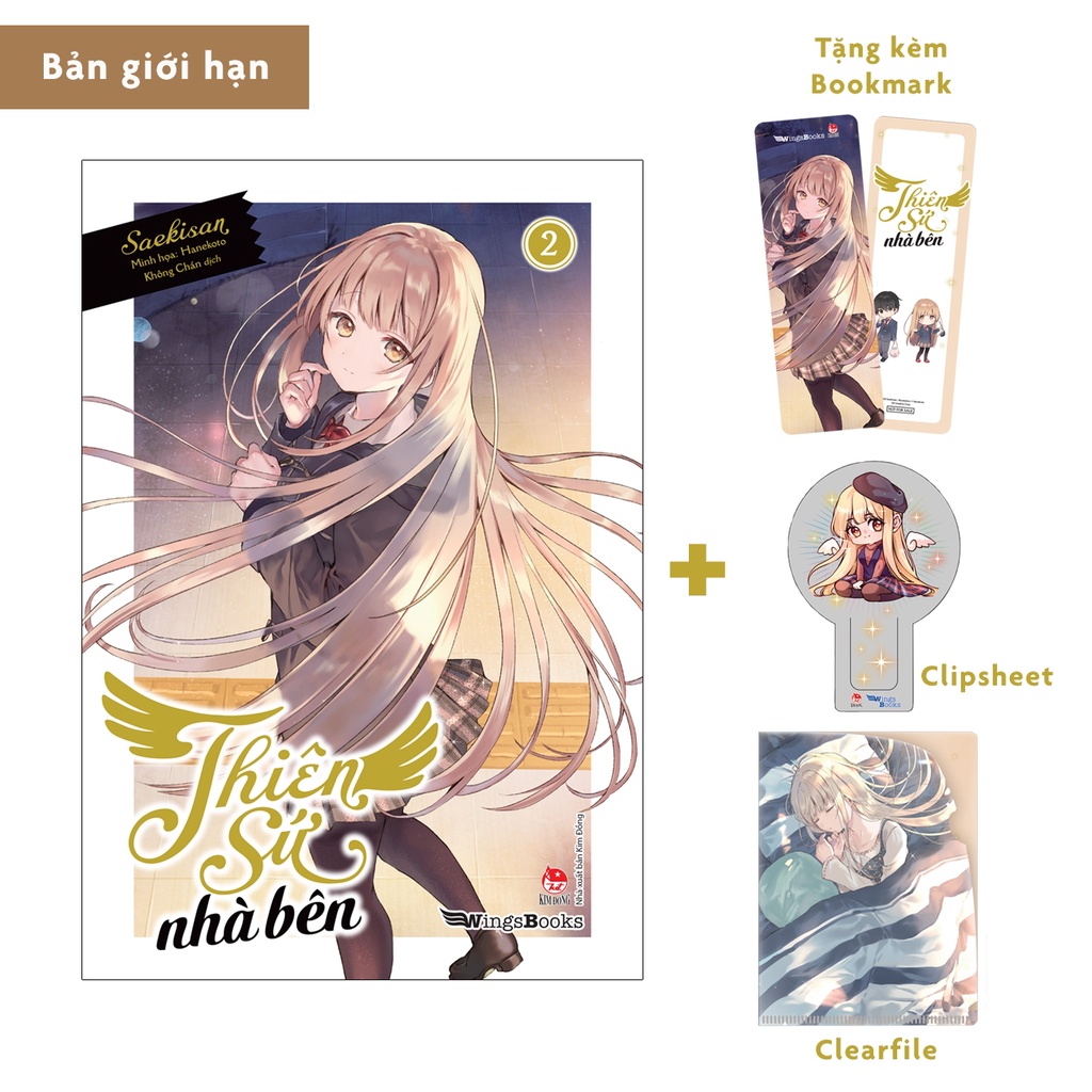 Sách Thiên sứ nhà bên - Tập 2 - Light Novel - NXB Kim Đồng - WingsBooks