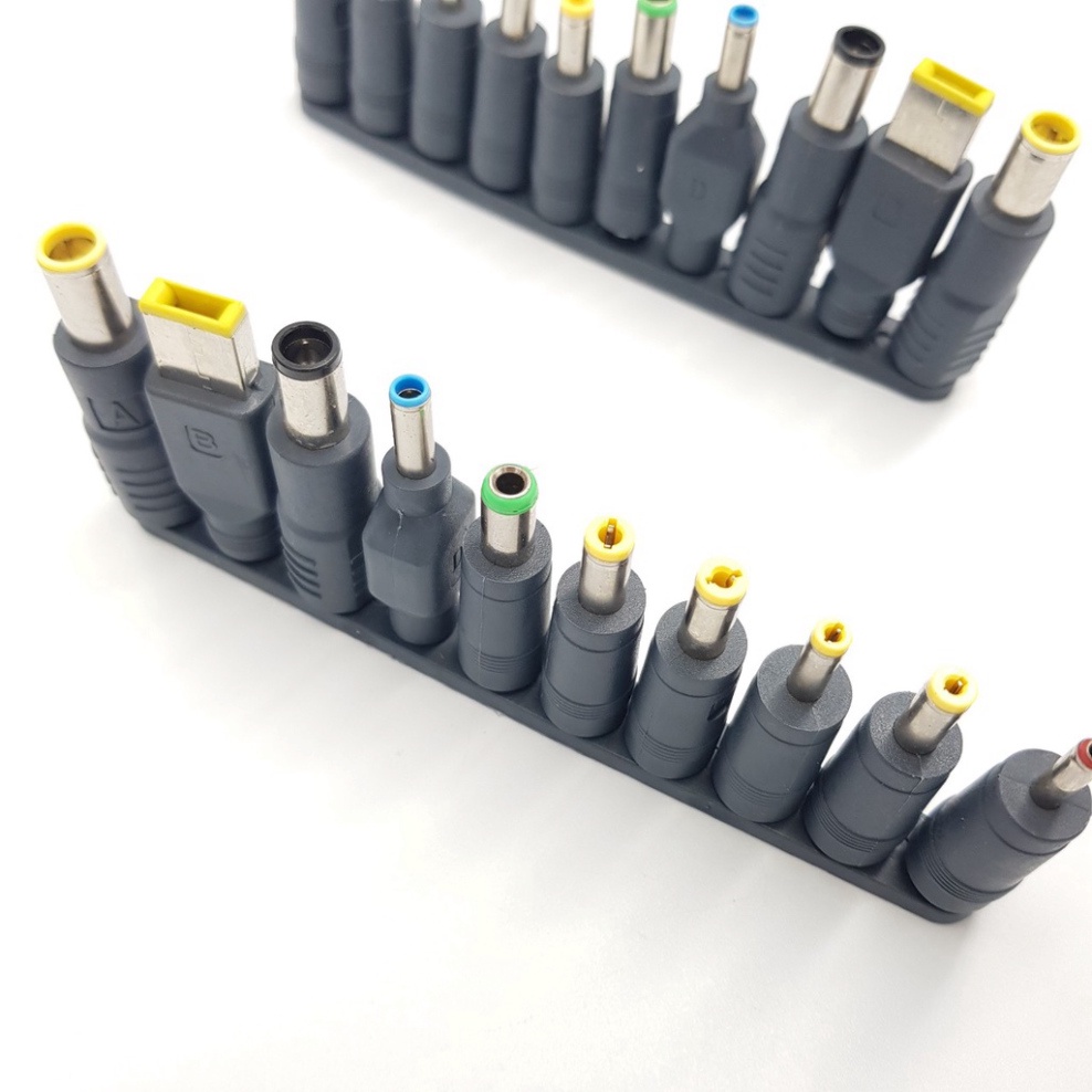 Bộ 10 Jack Cắm DC 5.5x2.1MM cho máy tính Chuyển Phích Cắm DC5.5mm Đa Năng - shopthongminh5.0
