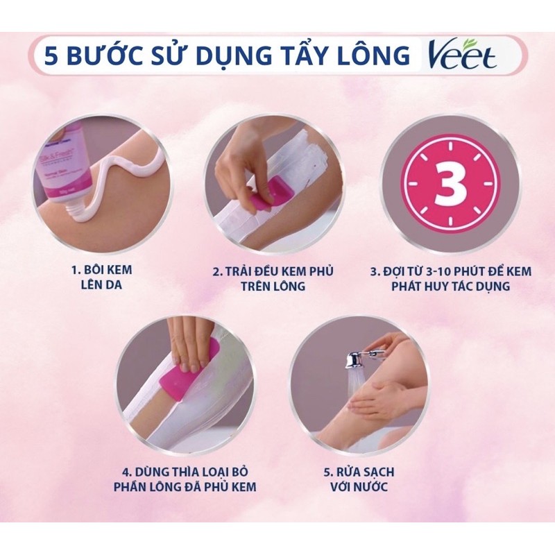 Kem tẩy lông Veet 100ml Hàng nội địa Pháp. | WebRaoVat - webraovat.net.vn