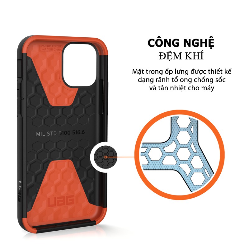 [HÀNG CHÍNH HÃNG UAG] ỐP LƯNG UAG CIVILIAN CHO IPHONE 11 PRO MAX | IPHONE 11 PRO | IPHONE 11 - ỐP LƯNG CHỐNG SỐC