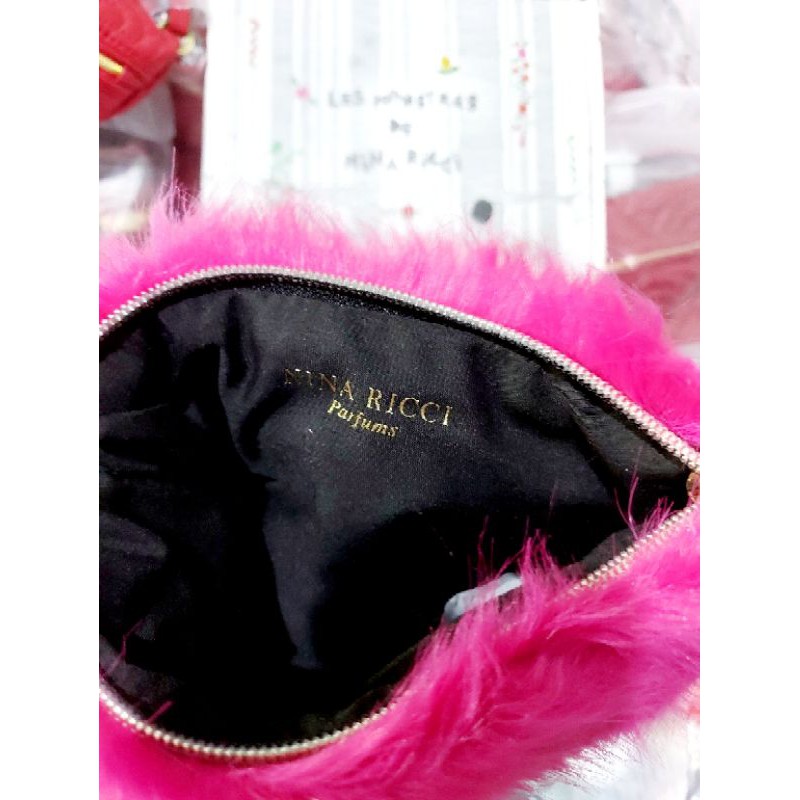 Túi mỹ phẩm Les Monstres De Nina Ricci Makeup Bag Fullbox