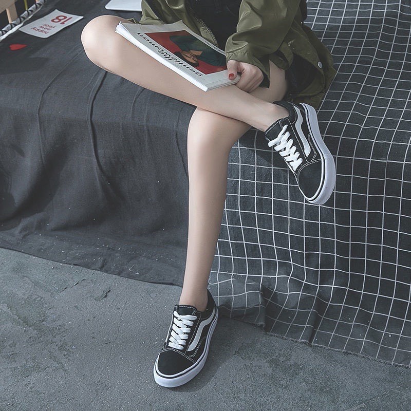 Giày Vans sneaker nam nữ, Giày thể thao bata 𝐕𝐚𝐧𝐬 𝐎𝐥𝐝 𝐒𝐤𝐨𝐨𝐥 cổ ngắn