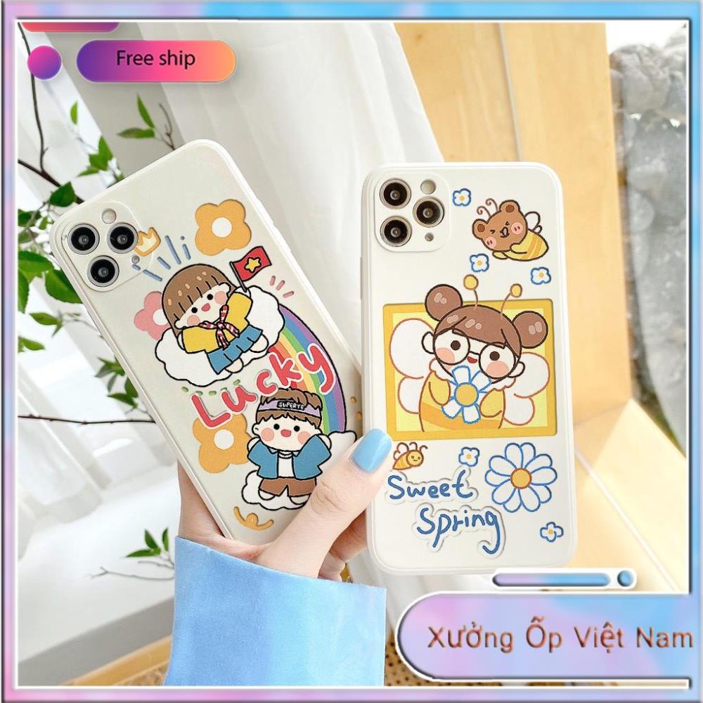 Ốp lưng iphone 5s/6/6plus/6s/6splus/7/7plus/8/8plus/x/xr/xs/11/12/pro/max/plus/promax Chibi Xưởng D125