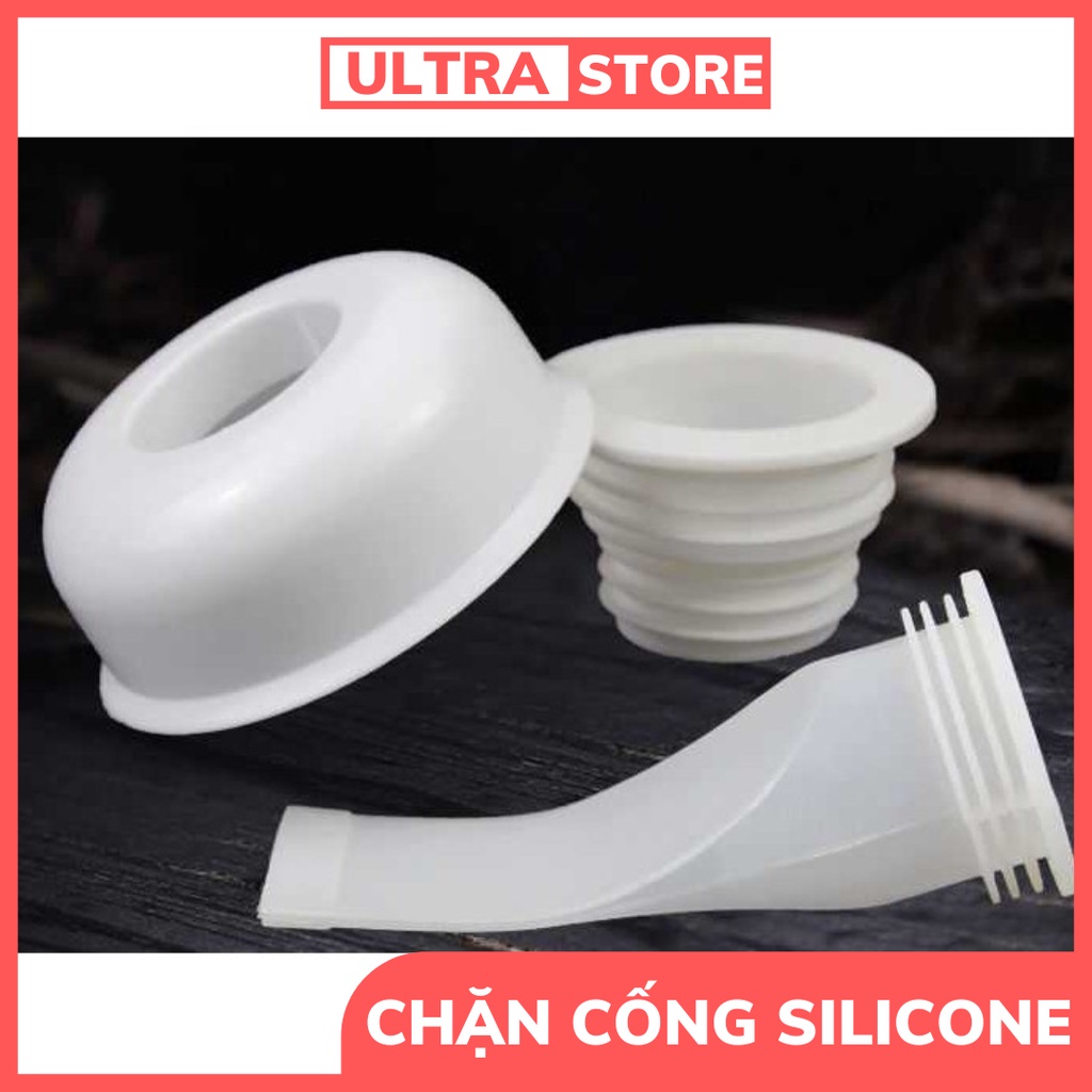 Bộ Silicone Ngăn Mùi Thoát Sàn, Ngăn Trào Ngược Nhà Tắm, Bồn Rửa, Chống Côn Trùng Xâm Nhập