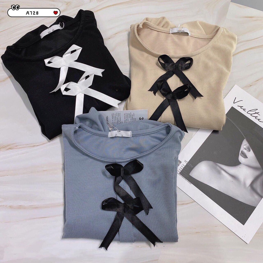 ÁO LEN TĂM NƠ NGỰC BÁNH BÈO TIỂU THƠ HÀNG QUẢNG CHÂU CAO CẤP