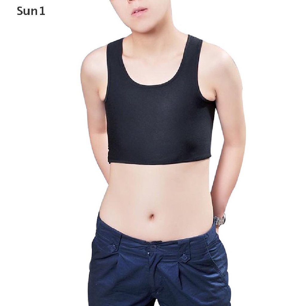 Sun1 &gt; Áo Ngực Ngắn Thoáng Khí Có Khóa Using Tomboy