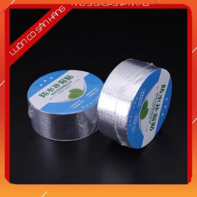Băng keo siêu dính chống thấm - Dán được mọi bề mặt , nhựa , gạch, tường , tôn ( cuộn 5m, bản 5cm) -sgmart