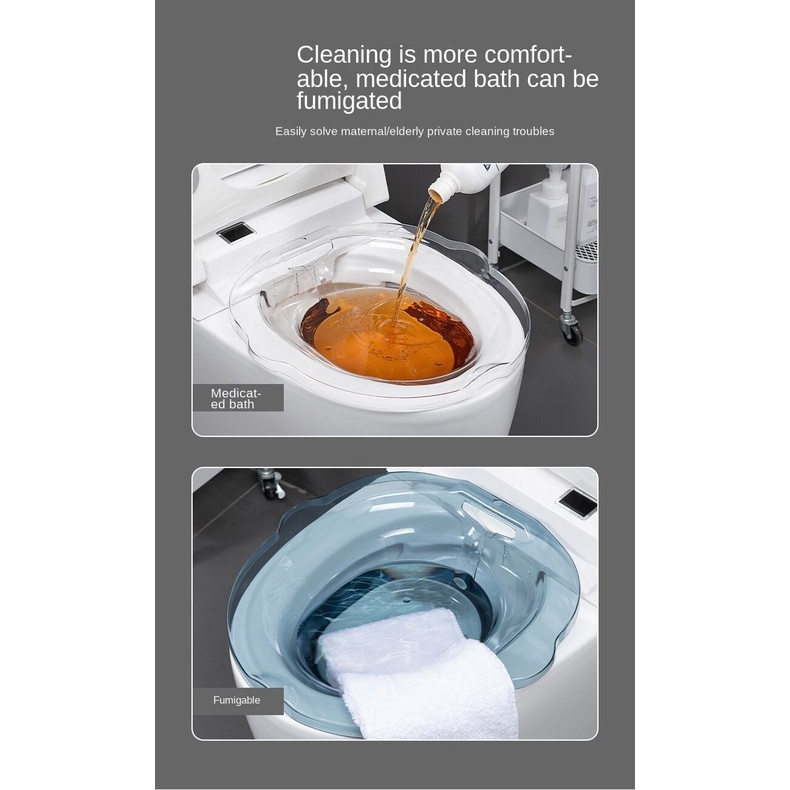 Chậu bidet làm sạch vùng kín không cần rửa chống bệnh trĩ cho phụ nữ mang thai