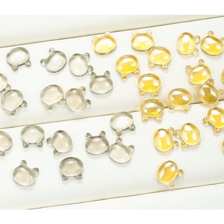 Charm Mặt Gấu Thủy Tinh Trang Trí Móng