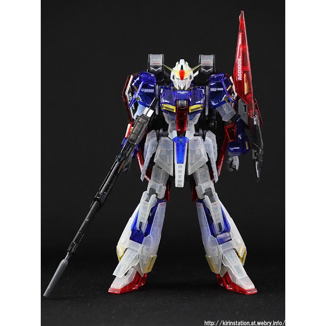 Mô hình lắp ráp RG 1/144 Zeta Gundam Clear Color Bandai