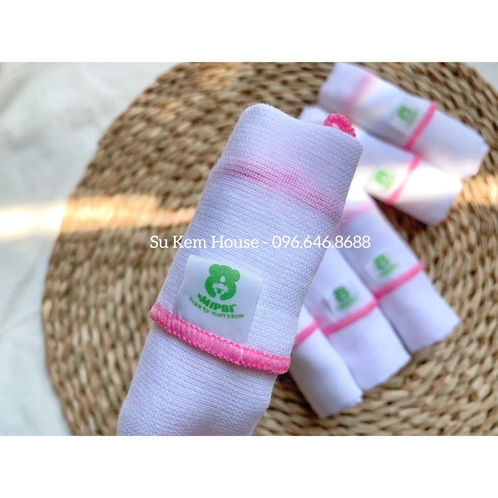 Khăn xô cotton Mỹ cao cấp Mipbi hộp 6c