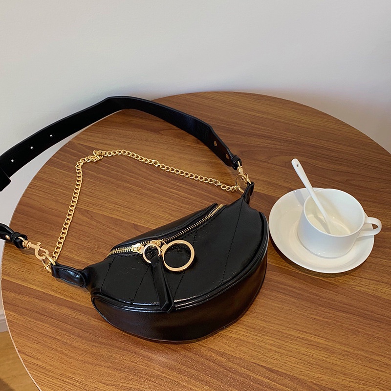 Túi đeo chéo vai có dây xích thời trang hàng ngày hàng mới cho nữ