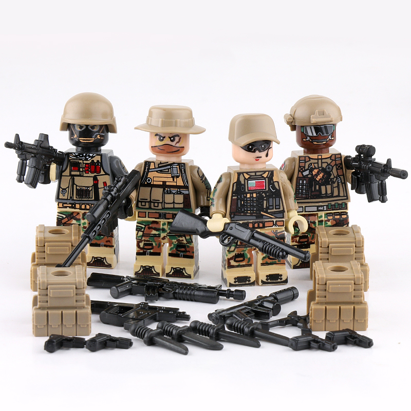 Bộ Đồ Chơi Lắp Ráp Lego Phong Cách Quân Đội
