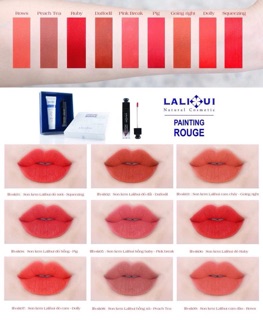 [ FREE SHIP ] Son Kem Nhung Lì Lalihui [ 5 thỏi ]