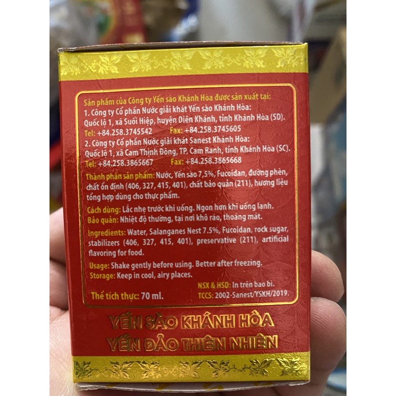 Yến sào Khánh Hòa SANEST