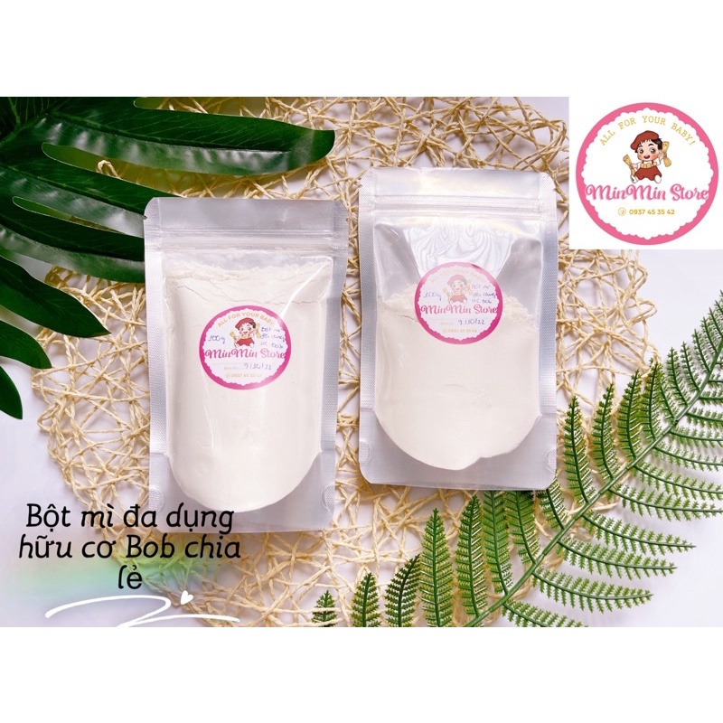 BỘT MÌ HỮU CƠ ĐA DỤNG BOBS RED MILLS GÓI DÙNG THỬ TÚI ZIP 200G