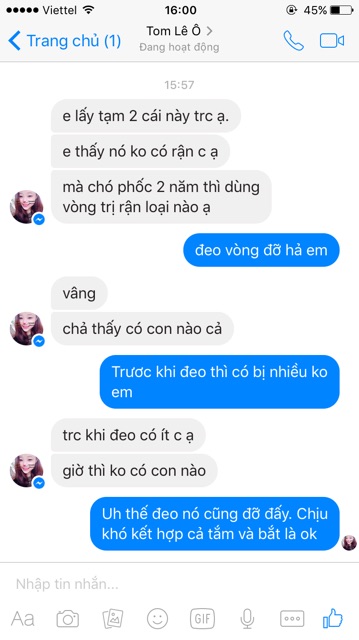 Nhỏ gáy trị ve rận chó mèo