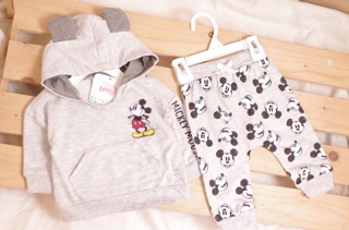 BỘ NỈ MICKEY DISNEY CHO BÉ