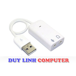 Usb sound dây 3d 7.1 tiện lợi giá rẻ