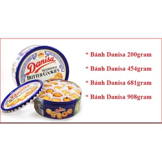 (CTY - date cập nhật) Bánh danisa hộp thiếc 200g - 454g - 681g - 908g (sx indonexia).