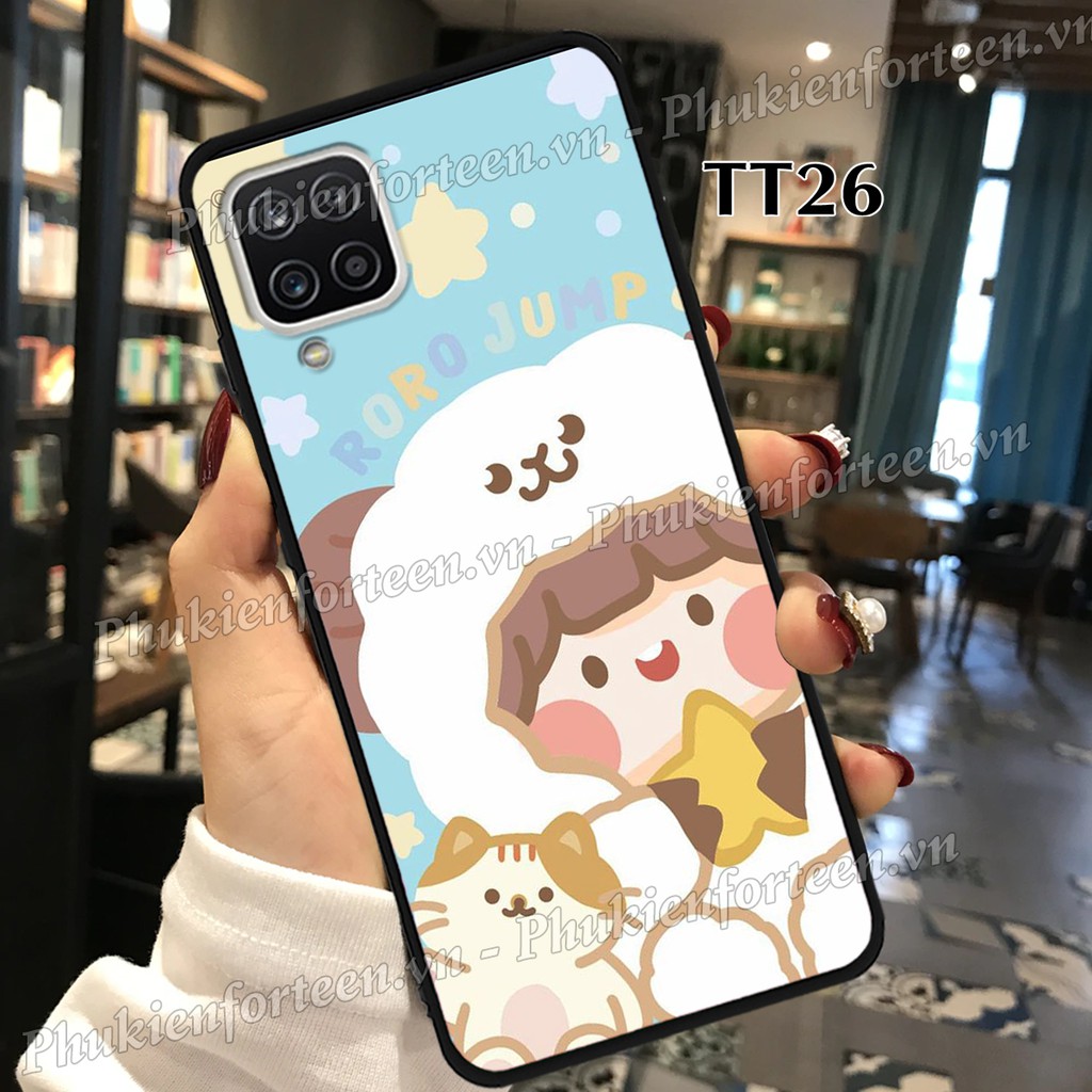 Ốp lưng nhựa viền dẻo Samsung A12 - Samsung A22 hình hoạt hình dễ thương, ốp Samsung chống bám bẩn, siêu bền, siêu đẹp.