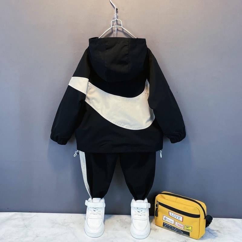 QC Bộ khoác gió bé trai