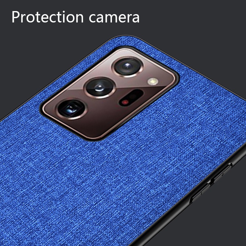 For Samsung Galaxy Note 20/20 Ultra Fabric Case Full Cover Stylish Canvas Hard Cases | BigBuy360 - bigbuy360.vn