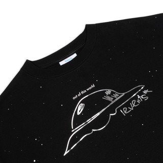 Áo thun LEVENTS Spaceship Galaxy/ Black