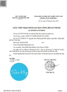 SỮA ENSURE ÚC HỘP 850G