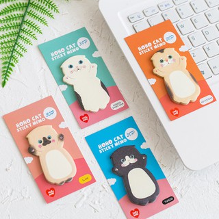 (GN005) Giấy note hình con mèo nhiễu mẫu