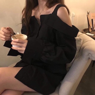 🎀Áo Trễ Vai Giấu Quần