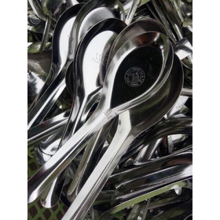 Thìa inox ăn phở,cơm cán dài không gỉ set