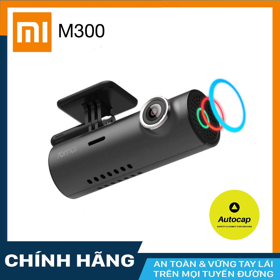 Camera hành trình ô tô Xiaomi 70mai M300 (bản quốc tế) + KM thẻ nhớ 32/64/128GB Class 10