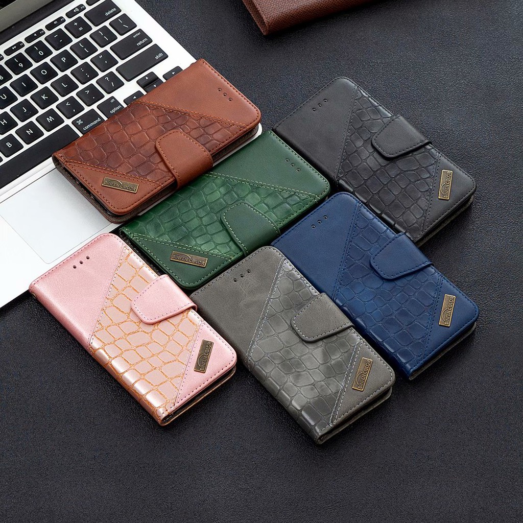 Bao da nắp gập từ tính kèm ví đựng thẻ cho IPhone 11 XS Max XR X Xs 7 8 6 6s Plus