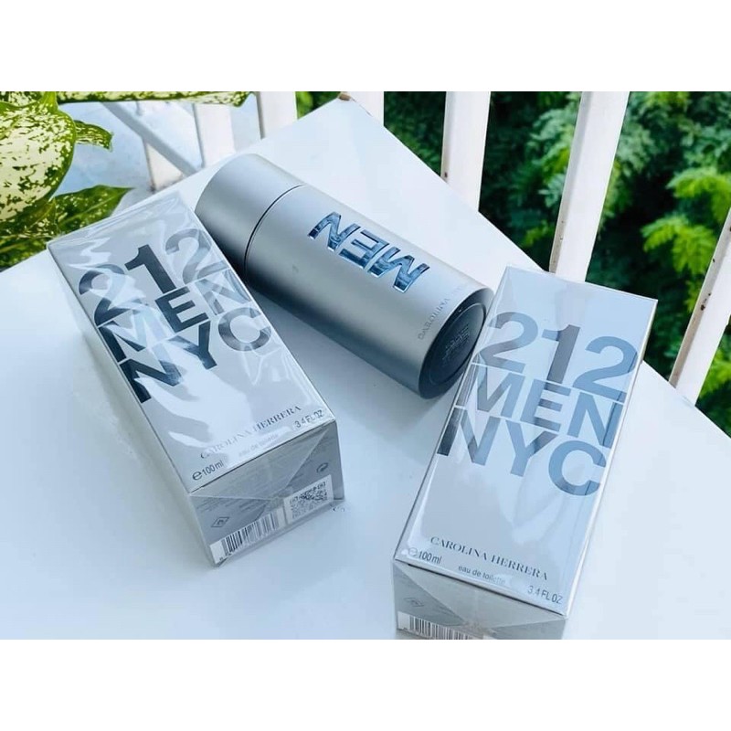 Nước hoa Carolina Herrera 212 Men NYC EDT 50ml, 100ml