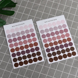 Sticker Morandi chấm bi dùng để dán tranh