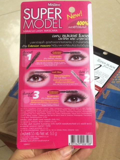 MASCARA SUPER MODEL THÁI LAN 2 ĐẦU 400% | BigBuy360 - bigbuy360.vn