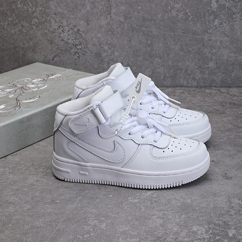 Giày Air Force 1 Mid Air Force One In The White To Create Pocket Dành Cho Trẻ Em