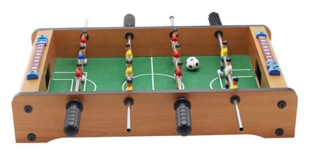 Bộ đồ chơi bàn bi lắc đá bóng bằng gỗ cho bé