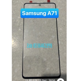 kính samsung A71 (kính ép)