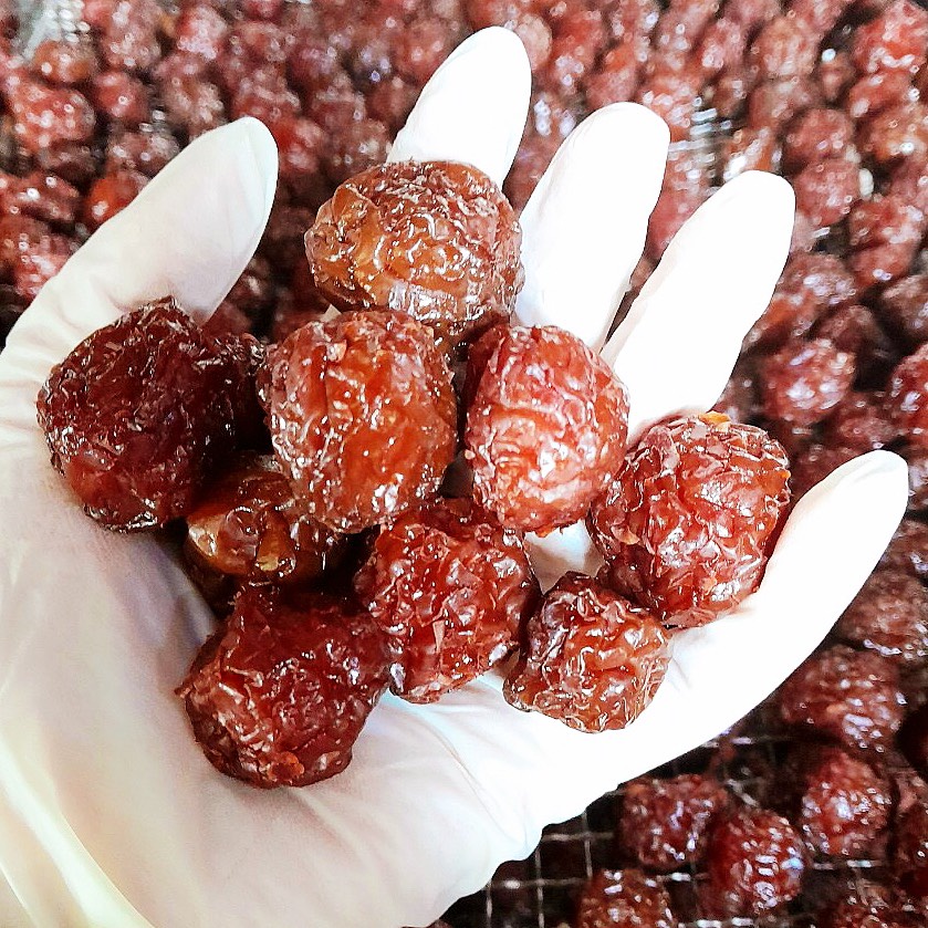 Mận sấy dẻo Tam Hoa Mộc Châu  nguyên quả gói 500g