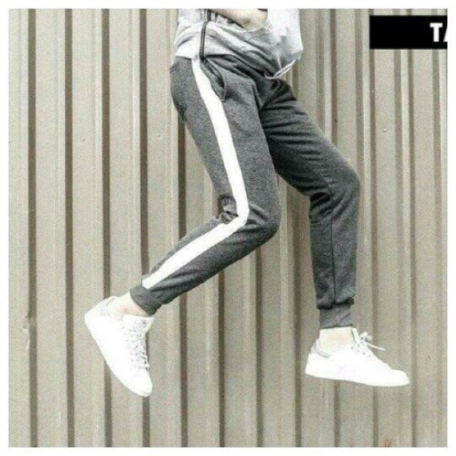 Quần jogger Nỉ Nam 1 sọc Bo Chân, quần thể thao, quần nỉ nam, quần thể dục, quần tập gym | BigBuy360 - bigbuy360.vn