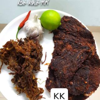 Bò khô lát nhà làm