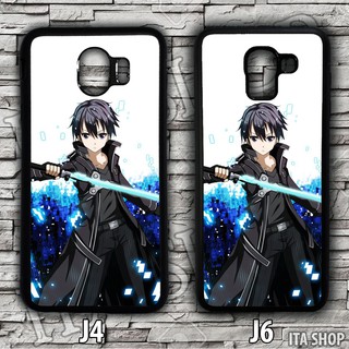 Ốp Lưng Điện Thoại Anime Samsung J4 J6 J4+ J6+ (2018) - Ốp Lưng Kirito - SAO (15)