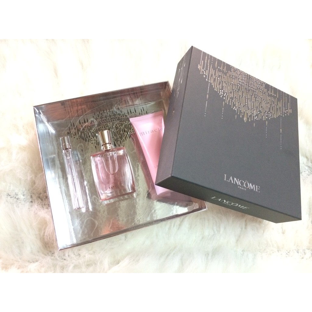 LANCOME MIRACLE MOMENST  [Giảm 200K (cả set giá gốc 2520) full box, Auth 100%, Bao check, FAKE ĐỀN 100%] (có tách set)