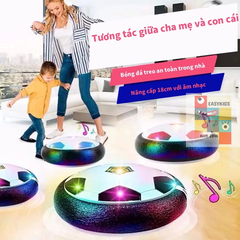 [Có sẵn] [Siêu sale] Đồ chơi bóng đá trong nhà có đèn và nhạc dành cho trẻ em EASYKIDS